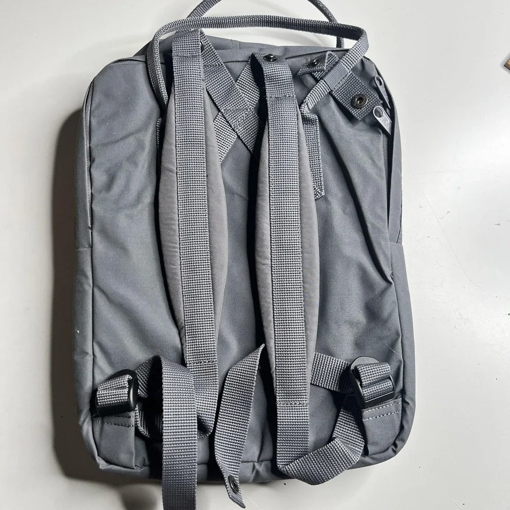Fjallraven Kanken Laptop 13 Backpack Super Grey 27171 Padded Straps NWT